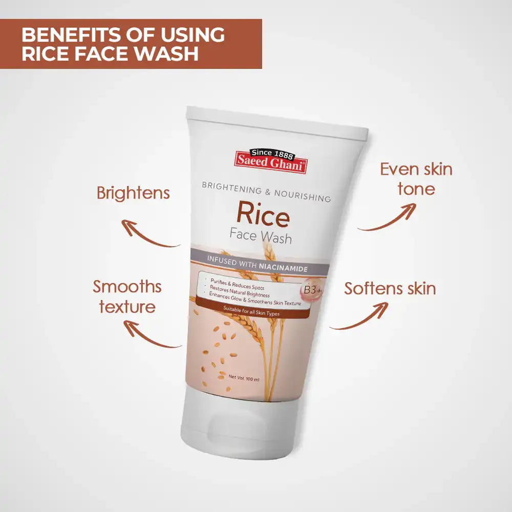Saeed Ghani Rice Face Wash