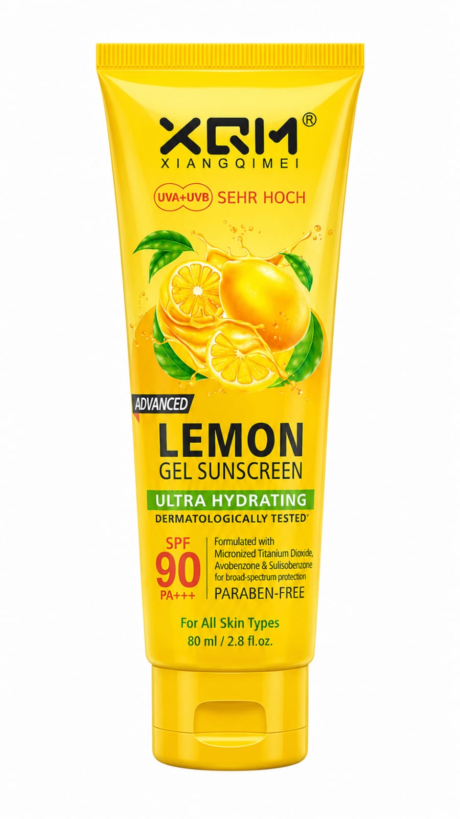 XQM Xiangqimei Lemon Gel sunscreen - oraglowpk