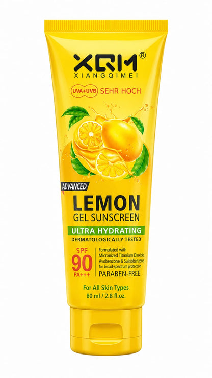 XQM Xiangqimei Lemon Gel sunscreen - oraglowpk