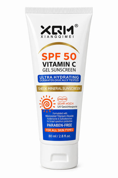XQM Xiangqimei Vitamin C Gel Sunscreen - oraglowpk