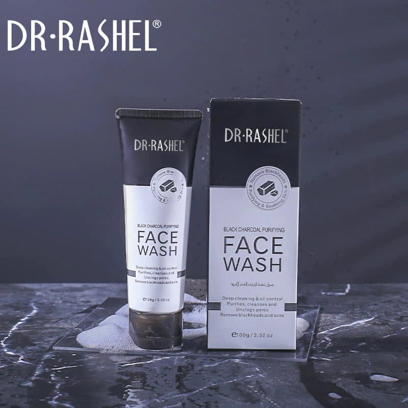 Dr.Rasheel Face Wash ( Black Charcoal)