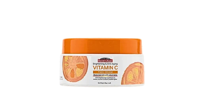 Sayeed Ghani Vitamin C Brightening & Anti Aging Face Cream - oraglowpk