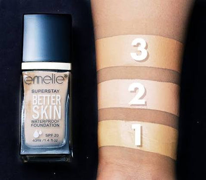 Emelie Paris Water Proof Foundation