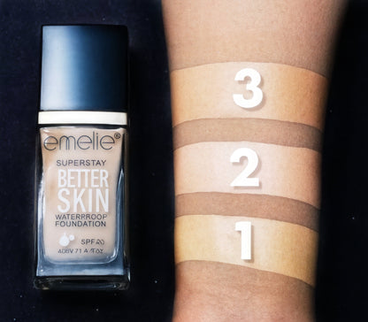 Emelie Paris Water Proof Foundation